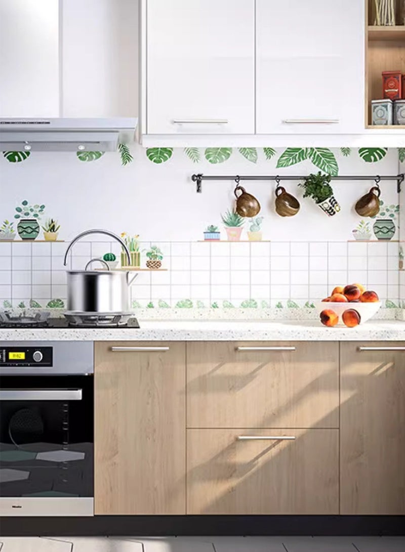 كاستليري ورق جدران نباتي طبيعي ذو لصق ذاتي - جلب الطبيعة إلى جدران منزلك - Image 2